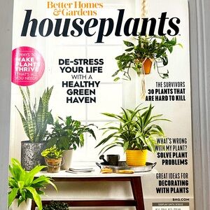 Better‎ Homes And Gardens Houseplants Magazine Healthy Green Decorating